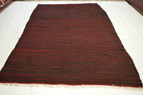 Kilim Red Flat Woven 511 X 109  Area Rug 100-74688 Image 7