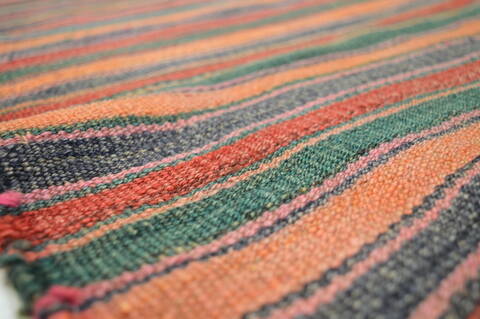 Kilim Red Flat Woven 49 X 91  Area Rug 100-74689 Image 2