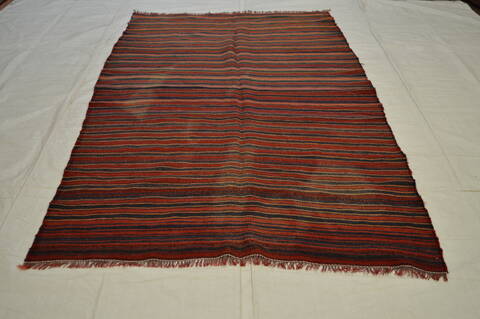 Kilim Red Flat Woven 49 X 91  Area Rug 100-74689 Image 7