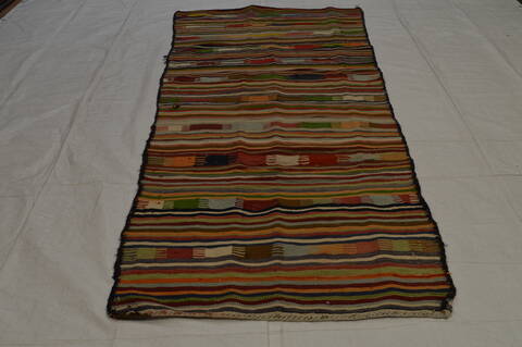 Kilim Orange Runner Flat Woven 35 X 96  Area Rug 100-74691 Image 4