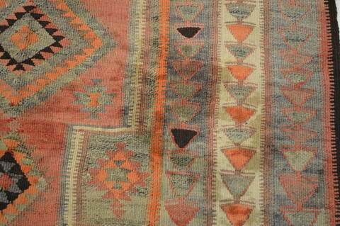 Kilim Purple Flat Woven 411 X 84  Area Rug 100-74700 Image 1