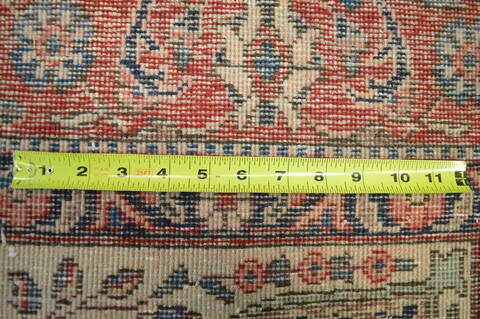Tabriz Red Hand Knotted 45 X 64  Area Rug 100-74771 Image 2