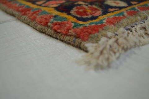 Bakhtiar Multicolor Hand Knotted 410 X 511  Area Rug 100-74772 Image 5