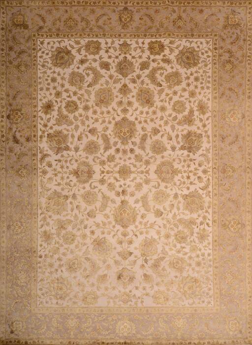 Jaipur Beige Hand Knotted 811 X 123  Area Rug 100-74798 Image 0
