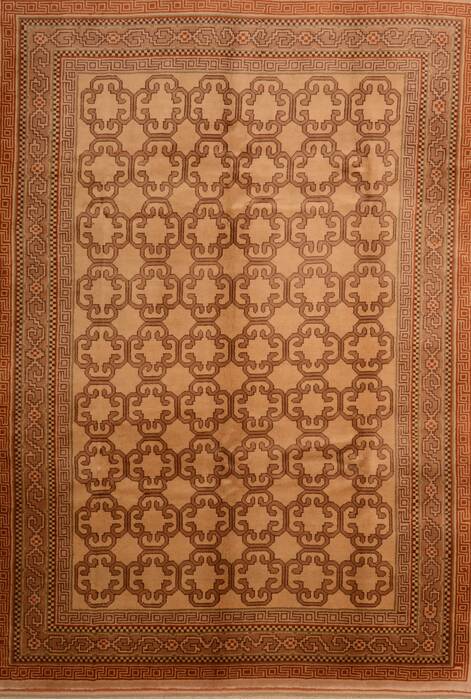 Shiraz Brown Hand Knotted 67 X 93  Area Rug 100-74846 Image 0