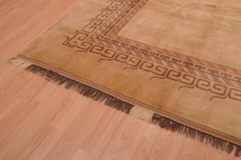 Shiraz Grey Square Hand Knotted 78 X 78  Area Rug 100-74862 Image 1