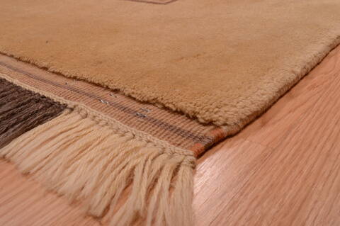Shiraz Grey Square Hand Knotted 78 X 78  Area Rug 100-74862 Image 3