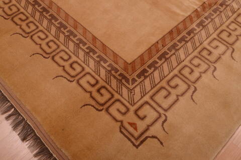 Shiraz Grey Square Hand Knotted 78 X 78  Area Rug 100-74862 Image 4