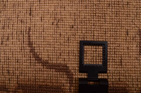 Shiraz Grey Square Hand Knotted 78 X 78  Area Rug 100-74862 Image 5