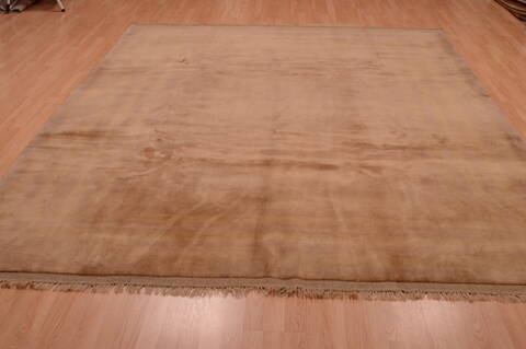 Gabbeh Green Hand Knotted 80 X 100  Area Rug 100-74863 Image 1