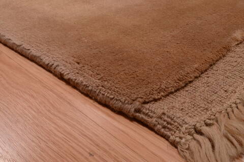 Gabbeh Green Hand Knotted 80 X 100  Area Rug 100-74863 Image 2