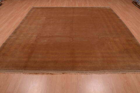 Gabbeh Green Hand Knotted 80 X 100  Area Rug 100-74863 Image 7
