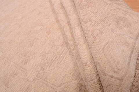 Chobi White Hand Knotted 80 X 103  Area Rug 100-74869 Image 10