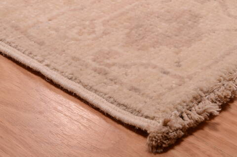 Chobi White Hand Knotted 80 X 103  Area Rug 100-74869 Image 7