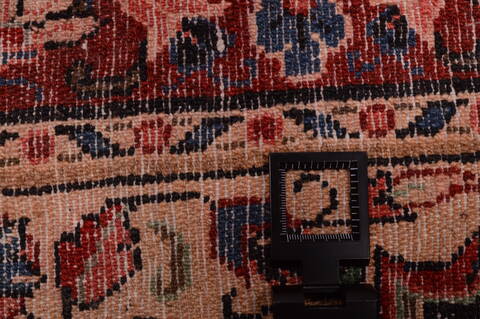Hamedan Black Runner Hand Knotted 29 X 1310  Area Rug 100-74876 Image 5