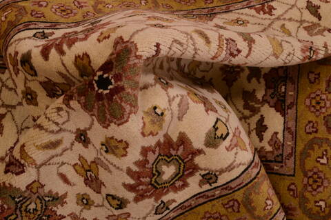 Jaipur Beige Hand Knotted 30 X 50  Area Rug 100-74900 Image 5