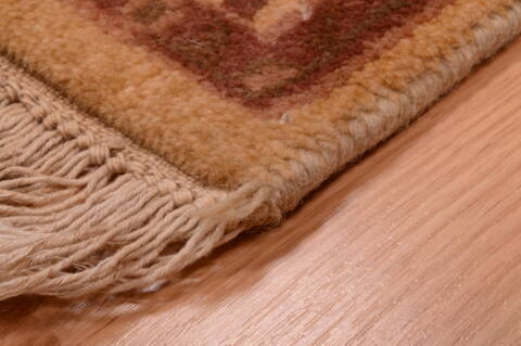 Jaipur Beige Hand Knotted 30 X 52  Area Rug 100-74906 Image 3