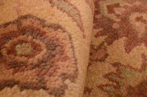 Jaipur Beige Hand Knotted 30 X 52  Area Rug 100-74906 Image 5