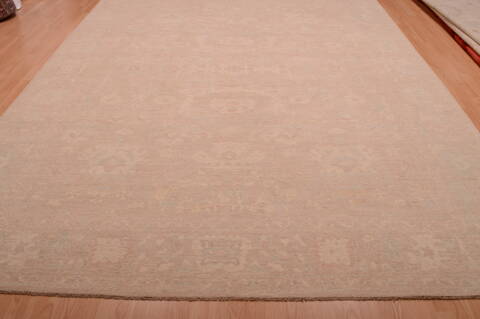 Chobi Beige Hand Knotted 90 X 120  Area Rug 100-75031 Image 1
