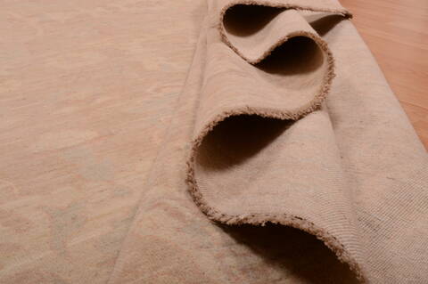 Chobi Beige Hand Knotted 90 X 120  Area Rug 100-75031 Image 7