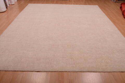 Chobi Beige Hand Knotted 90 X 122  Area Rug 100-75048 Image 1