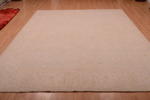 Chobi Beige Hand Knotted 90 X 122  Area Rug 100-75048 Image 3