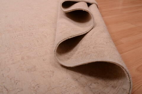 Chobi Beige Hand Knotted 90 X 122  Area Rug 100-75048 Image 7