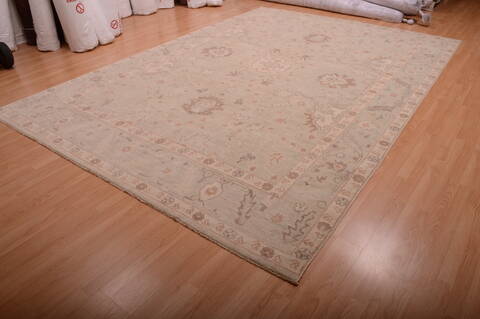 Chobi Beige Hand Knotted 810 X 129  Area Rug 100-75163 Image 3