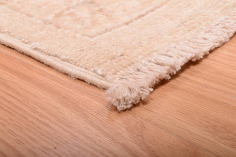 Chobi Beige Hand Knotted 55 X 80  Area Rug 100-75221 Image 1