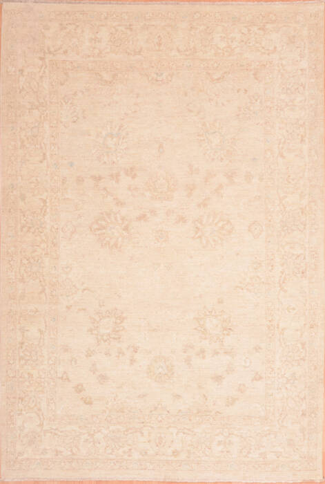 Chobi Beige Hand Knotted 55 X 80  Area Rug 100-75221 Image 0