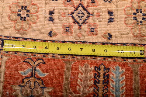 Chobi Orange Hand Knotted 41 X 59  Area Rug 100-75237 Image 9