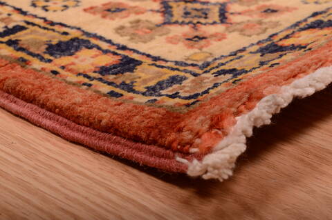 Chobi Orange Hand Knotted 42 X 510  Area Rug 100-75253 Image 7