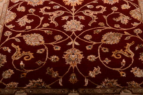 Jaipur Red Hand Knotted 40 X 60  Area Rug 100-75275 Image 2