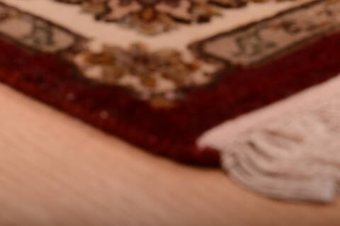Jaipur Red Hand Knotted 40 X 60  Area Rug 100-75275 Image 6