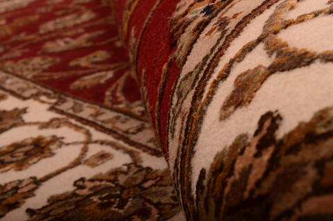 Jaipur Red Hand Knotted 40 X 60  Area Rug 100-75275 Image 7