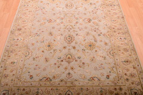 Jaipur Beige Hand Knotted 41 X 60  Area Rug 100-75277 Image 7