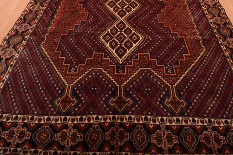 Shahre Babak Beige Hand Knotted 610 X 105  Area Rug 100-75313 Image 3