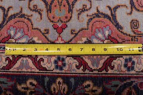 Yazd Beige Hand Knotted 80 X 112  Area Rug 100-75372 Image 12