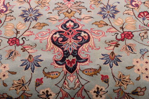 Yazd Beige Hand Knotted 80 X 112  Area Rug 100-75372 Image 9
