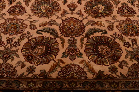 Jaipur Beige Hand Knotted 90 X 1111  Area Rug 100-75384 Image 12