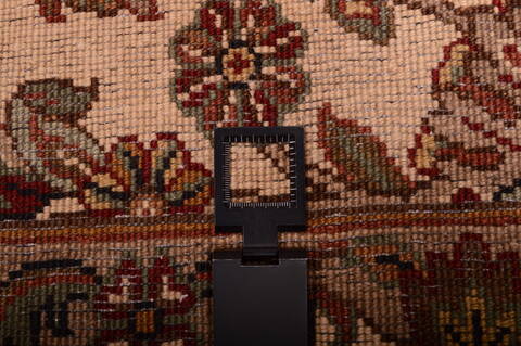 Jaipur Beige Hand Knotted 90 X 1111  Area Rug 100-75384 Image 8