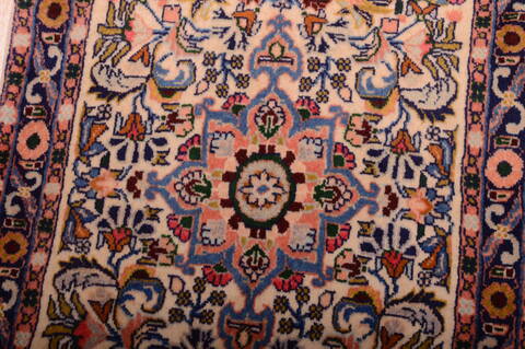 Sarouk Purple Square Hand Knotted 19 X 22  Area Rug 100-75386 Image 4