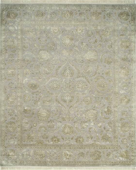 Jaipur Grey Hand Knotted 26 X 50  Area Rug 901-75468 Image 0