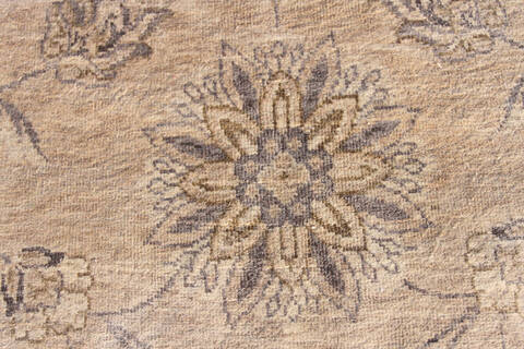 Jaipur Brown Hand Knotted 100 X 133  Area Rug 901-75473 Image 1