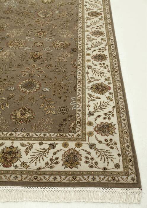 Jaipur Brown Hand Knotted 90 X 120  Area Rug 901-75479 Image 2