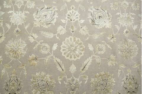 Jaipur Grey Hand Knotted 120 X 150  Area Rug 901-75498 Image 1