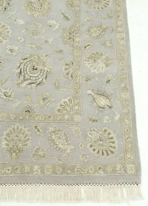 Jaipur Grey Hand Knotted 120 X 150  Area Rug 901-75498 Image 2