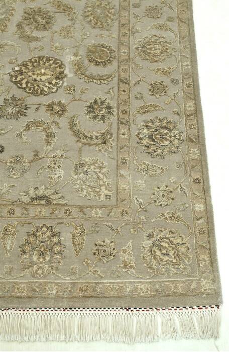 Jaipur Grey Hand Knotted 132 X 198  Area Rug 901-75513 Image 2