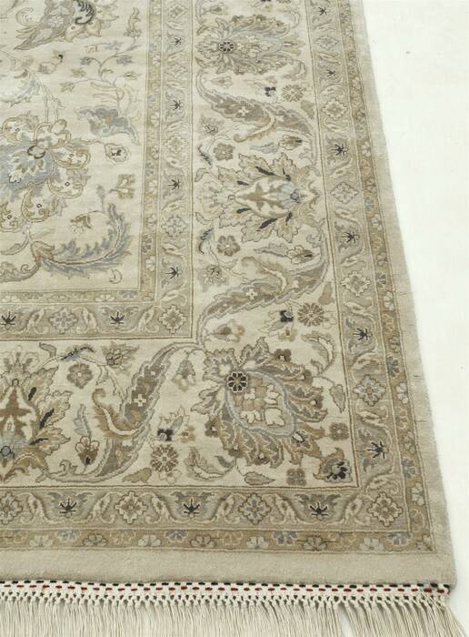 Jaipur Beige Hand Knotted 90 X 120  Area Rug 901-75539 Image 2