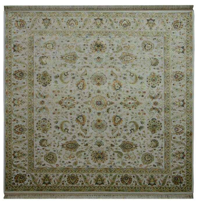 Jaipur Grey Hand Knotted 90 X 120  Area Rug 901-75542 Image 0